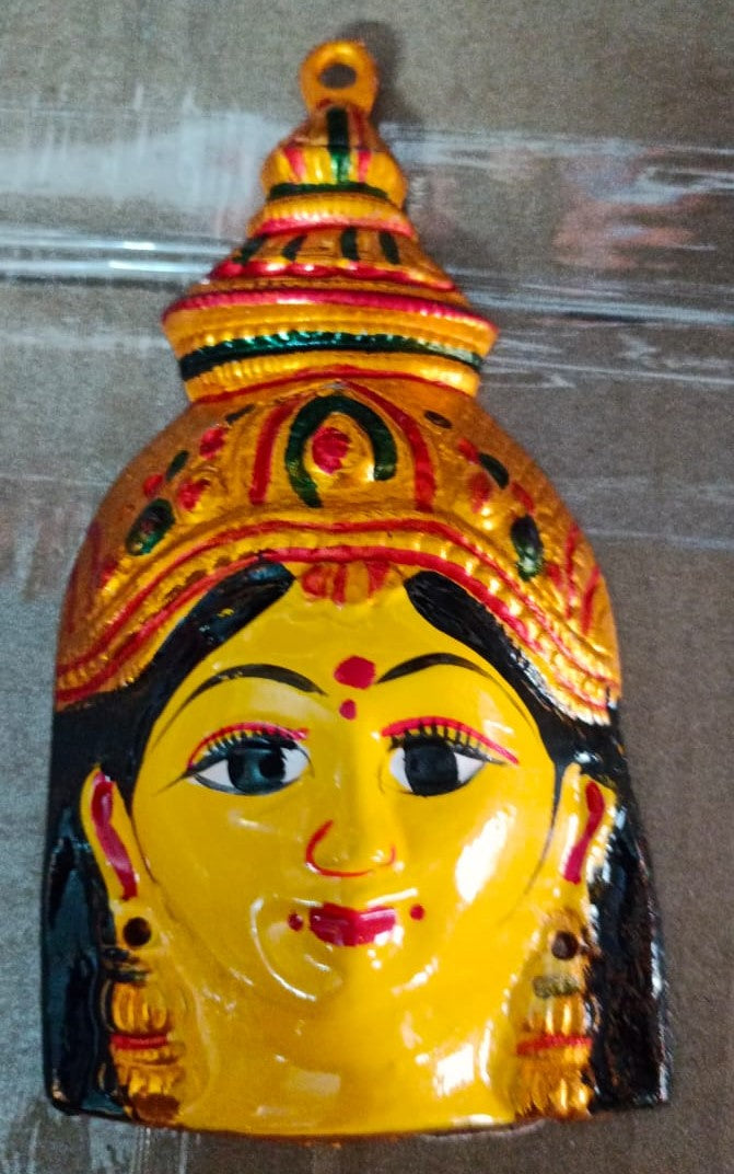 Varalakshmi Devi Decorated Face  8 inches