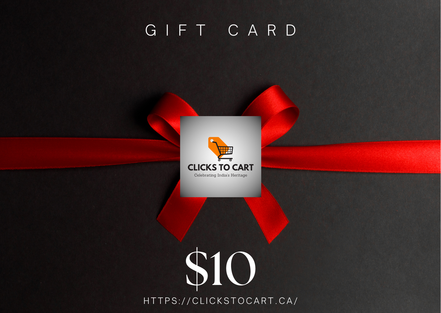 Clicks to Cart Gift cards