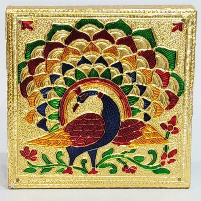 Eco Friendly clay Ganapathy doll 8 Inch - Image 3