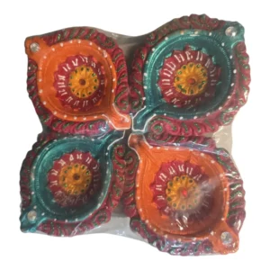 Handcrafted Clay Diya - Illuminate Your Karthigai Deepam