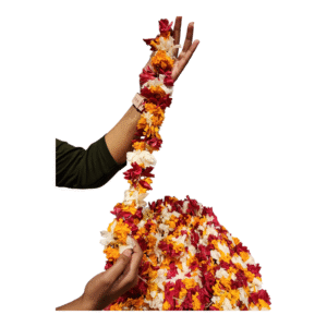 Kathambam Flower String, mixed Flowers String 6 feet