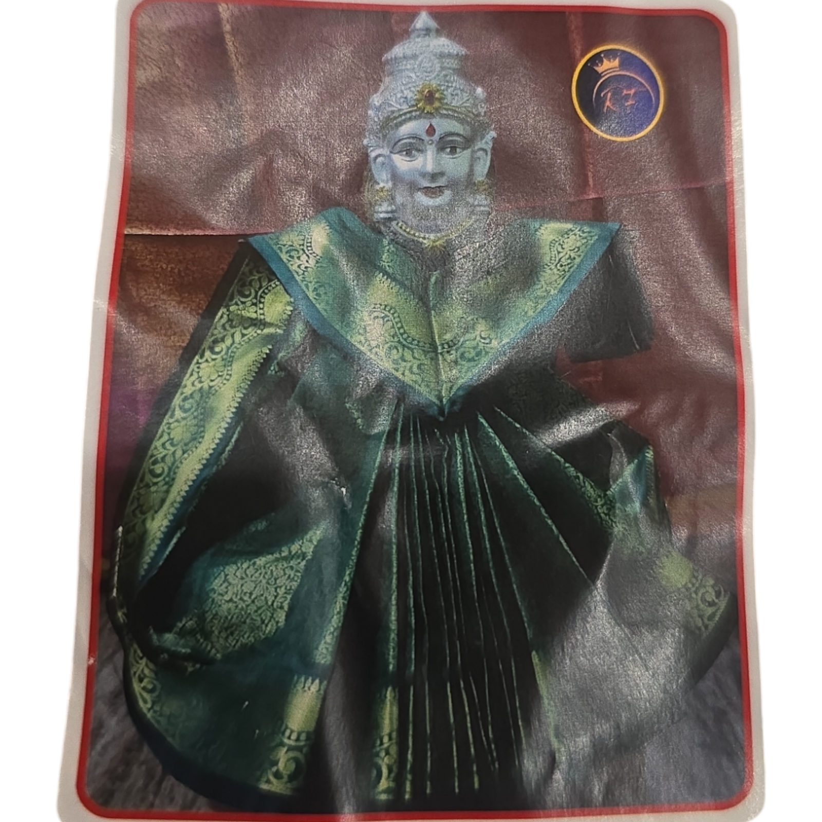 Saree for Varalakshmi Amman Idol, 1 each - Image 2